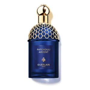 عطر باتشولي أردنت أو دو بارفيوم من جيرلانعطر باتشولي أردنت من جيرلان، لمسة فاخرة من الباتشولي المضيء ممزوجة بالورد والمسك والجلد. يناسب الرجال والنساء ضمن مجموعة Absolus Allegoria لعام 2024.