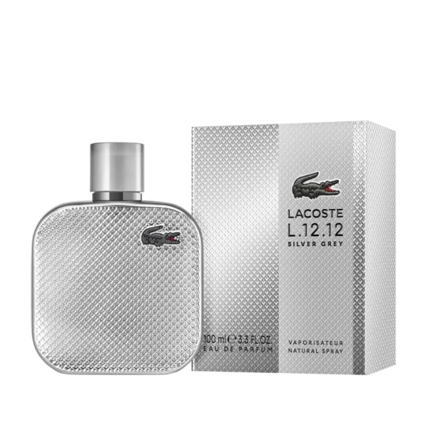 عطر لاكوست إل 12 12 سيلفر جراي أو دو بارفيوم – للرجال